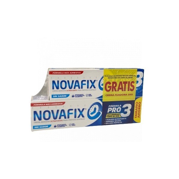 Novafix Pro3 SIn Sabor Pack 70 + 50g