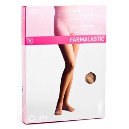 Panty Comp Normal 140 Den Farmalastic Beige T- G