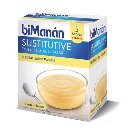 Bimanan Sustitutive Natillas Vainilla 250 gr