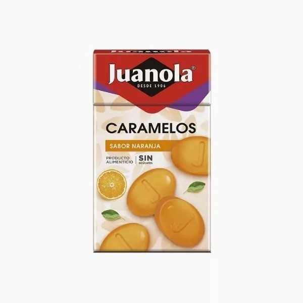 Juanola Caramelos Sabor Naranja 50g
