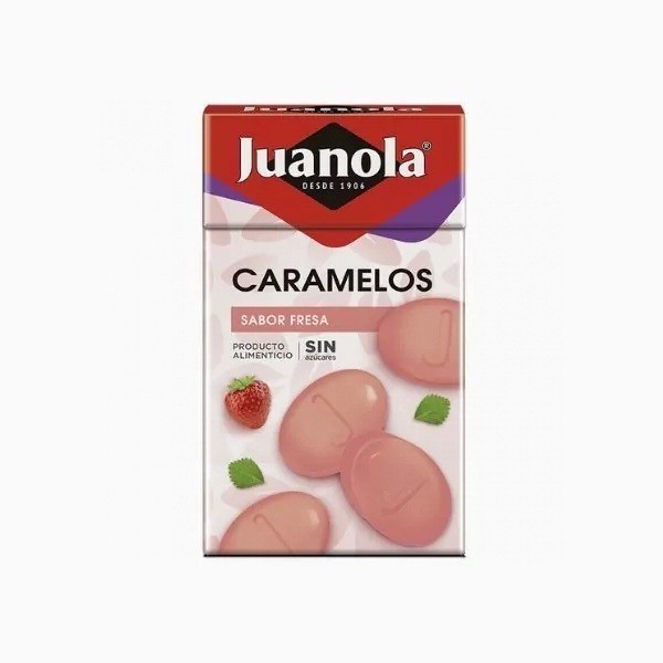Juanola Caramelos Sabor Fresa 50g