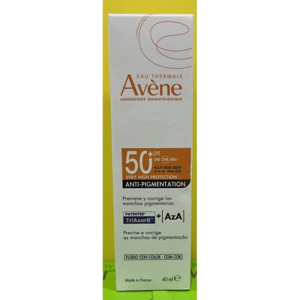 Avene 50+ Anti-pigmentacion 40ml