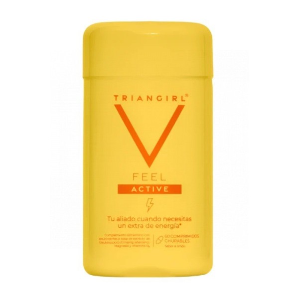 Ordesa Triangirl Feel Active  60 Comprimidos Chupables Sabor Limon