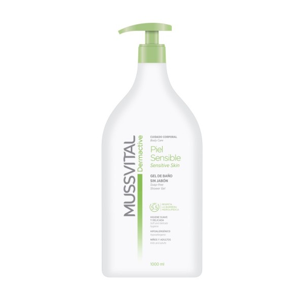 Mussvital Derma Gel de Baño Piel Sensible 1000ml