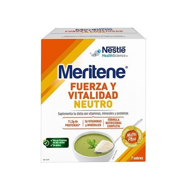 Meritene Neutro al Plato 7 Sobres X 50 gr