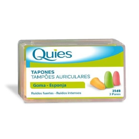 Tapon Espuma Quies 6 Un