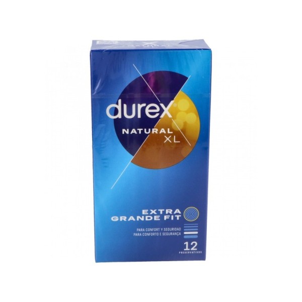 Durex Preservativos Natural XL 12uds