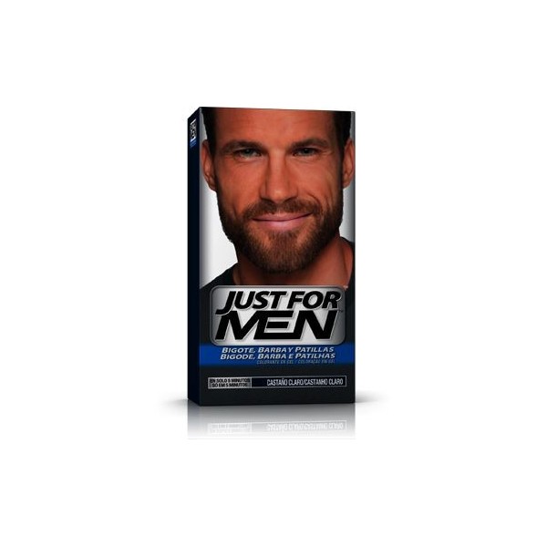 Just For Men Bigote y Barbas Castaño Claro
