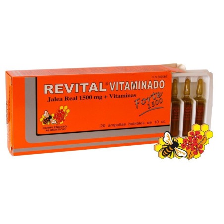 Revital Vitaminado Forte 20 Ampollas Bebibles