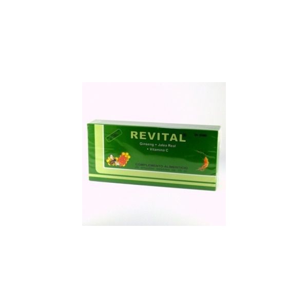 Revital Ginseng 20 Ampollas Bebibles