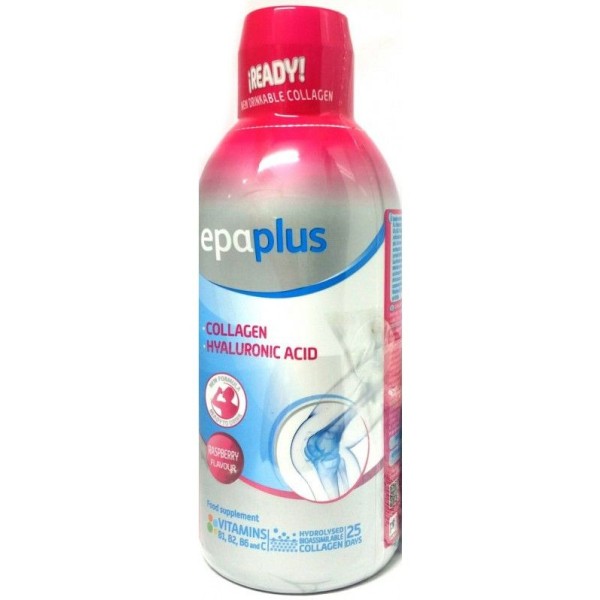 Epaplus Colágeno + Epaplus Magnesio y A. Hialurónico 1l Frambuesa