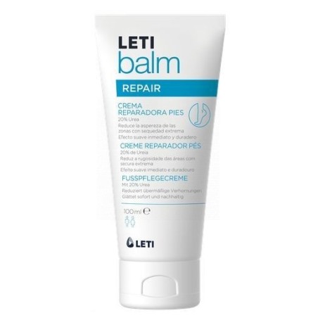 LetiBalm Crema Reparadora Pies 100ml