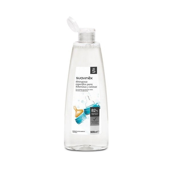 Suavinex Detergente Biberones y Tetinas 500 ml