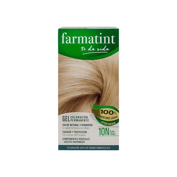 Farmatint 10n Rubio Platino 155ml