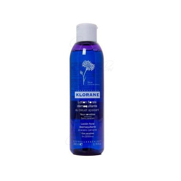 Klorane Loción Desmaquillante Calmante de Ojos con Aciano 100 Ml