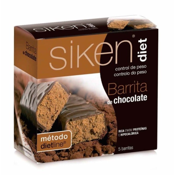 Siken Diet Barrita Chocolate 5uds