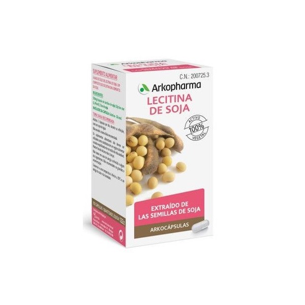 Arkopharma Arkocaps Lecitina De Soja 150 Cápsulas