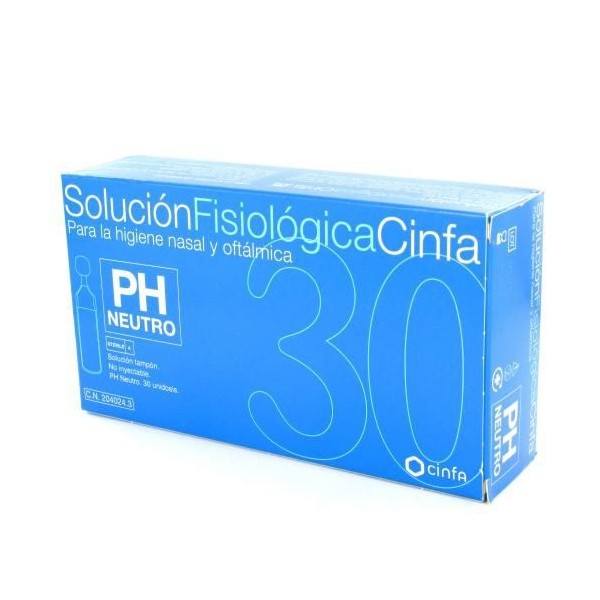 Cinfa Solución Fisiológica 30uds