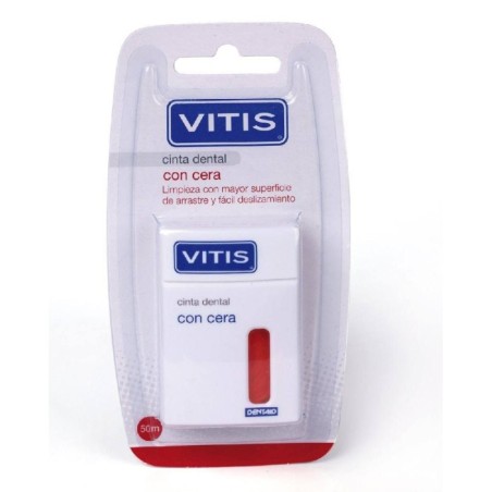 Vitis Cinta Dental Con Cera 50 m