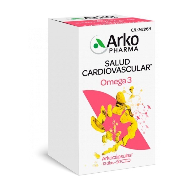 Arkopharma Arkocaps Omega 3 50 Cápsulas