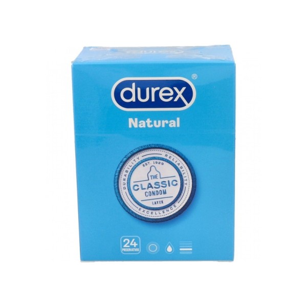 Durex Preservativos Natural Plus 24uds