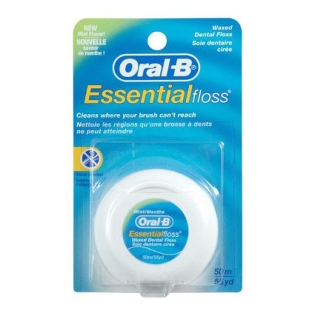 Oral-b Essential Floss Seda Dental con Cera y Menta 50m