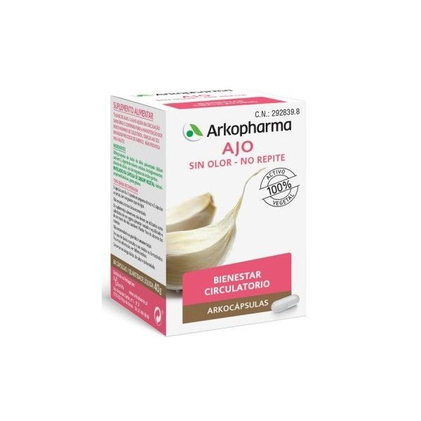 Arkopharma Arkocaps Ajo 84 Cápsulas