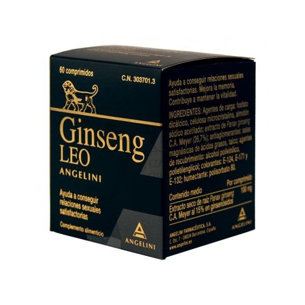 Ginseng Leo 60 Grageas