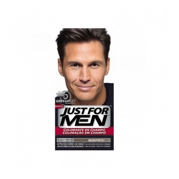 Just For Men Colorante en Champú Negro H-55