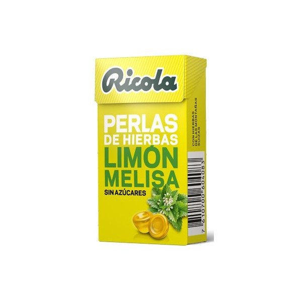Ricola Perlas Limón Melisa Sin Azúcar 25 gr