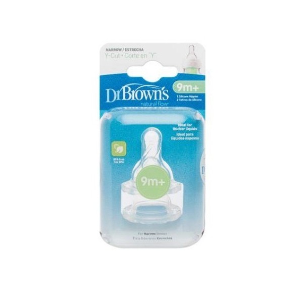 Dr Brown´s Tetina Silicona para Cereales 2uds