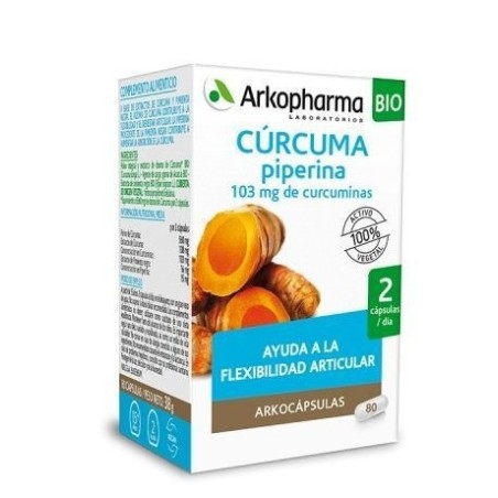 Arkopharma Cúrcuma Bio 80cáp