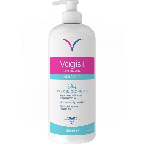 Vagisil Higiene Intima Diaria Sensitive  1 Envase 500 ml