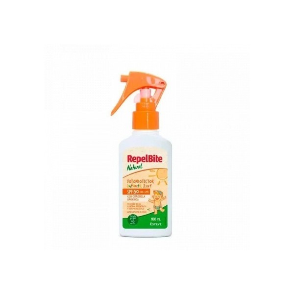 Repelbite Natural Fotoprotector Infantil Spf 50 100ml