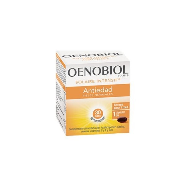 Oenobiol Solar Intensif Antiedad 30 Cápsulas