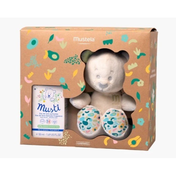 Mustela Cofre Musti Peluche Verde