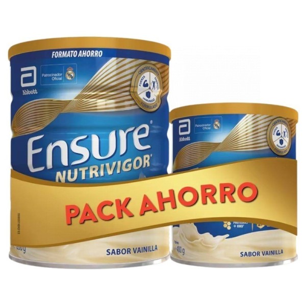 Ensure Vainilla Pack Ahorro 850 G + 400 G