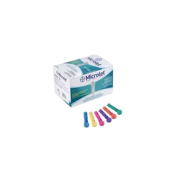 Microlet Lancetas Colores 25 Uds