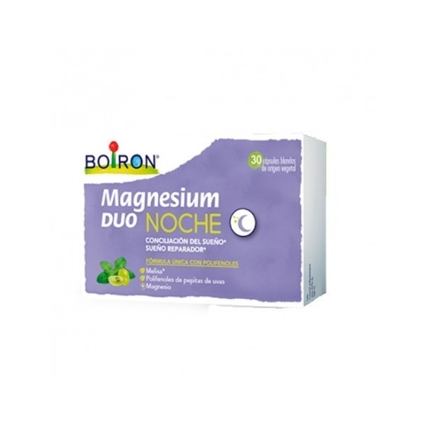 Boiron Magnesium Duo Noche 30 Cápsulas