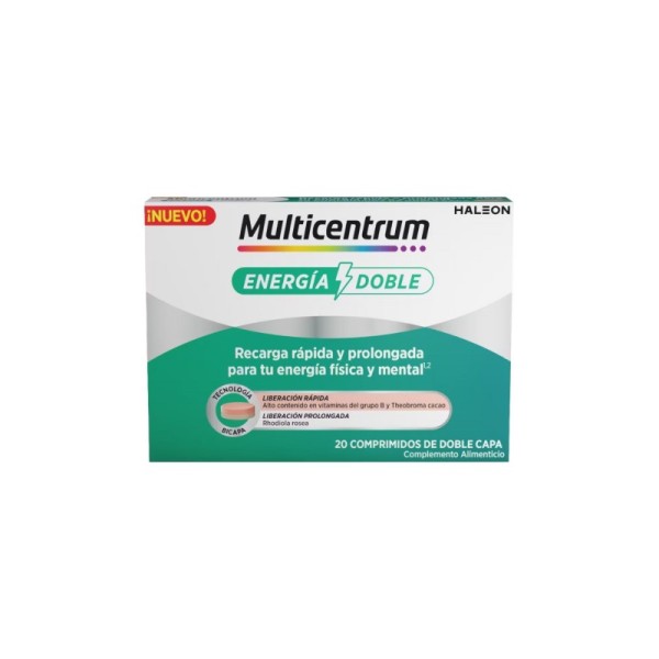 Multicentrum EnergÍa Doble 20 comprimidos