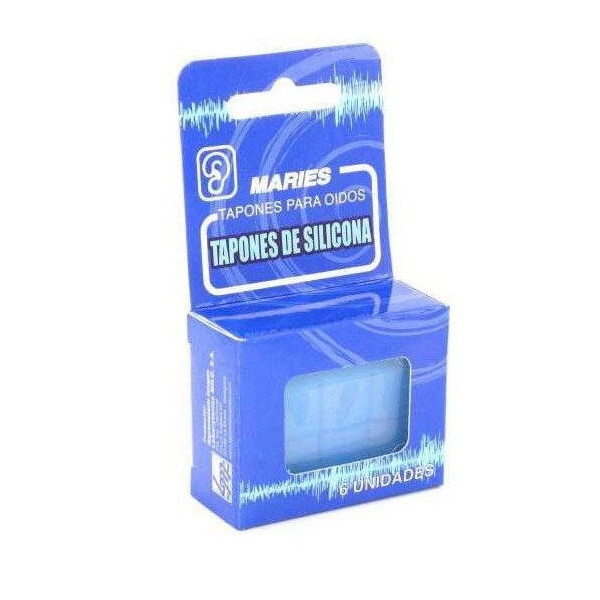 Maries Tapones Oido Silicona 6uds