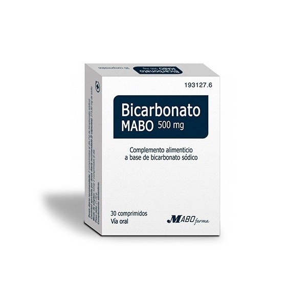 Mabo Bicarbonato 500mg 30 Comprimidos