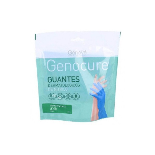 Genové Genocure Guantes Dermatológicos Nitrilo Talla L 2uds