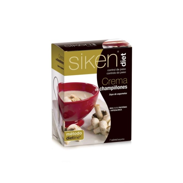 Siken Diet Crema de Champiñones 22 G 7 Sobre