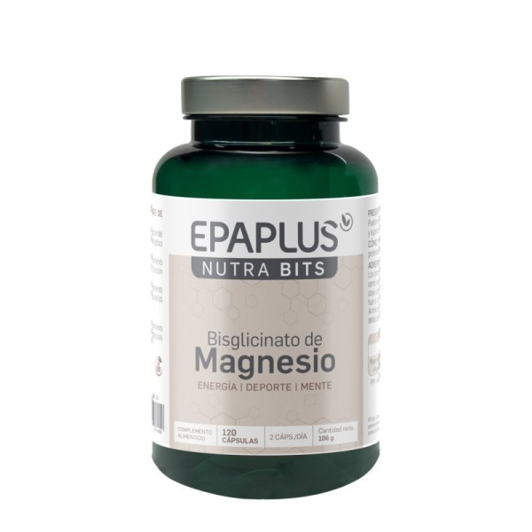 Epa Plus Nutra Bits Bisglicinato de Magnesio 120 Capsulas
