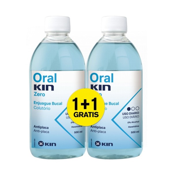 Oralkin Zero Enjuague 2 x 500ml