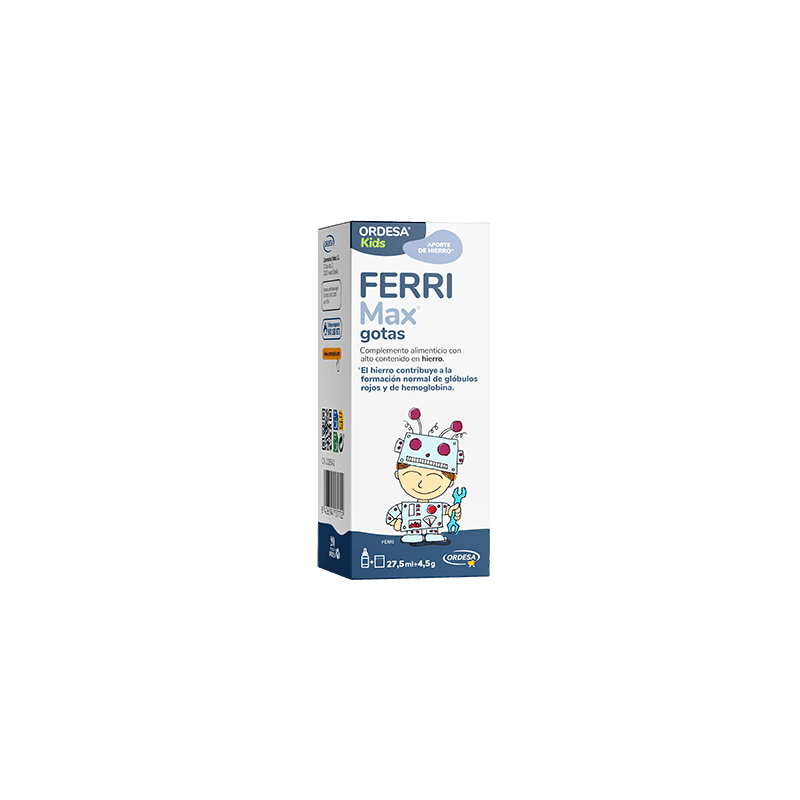 Ordesa Ferrimax Gotas 1 Vial 27,5ml + 1 Sobre 4,5g